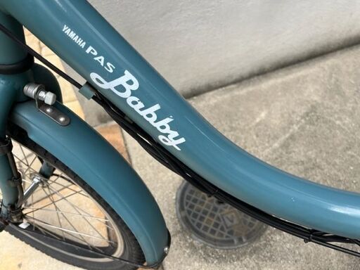 ?美車！?長生きバッテリー！8.7Ah　YAMAHA　ヤマハ　パスバビー　 電動自転車　電動アシスト自転車　子供乗せ 20インチ  9