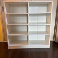 値下げ！新品！完成品★本棚 コミックラック ロータイプ 大容量★