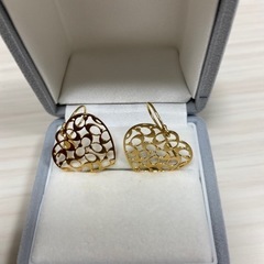 COACHピアスの画像