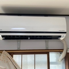 【値下げ】エアコン6畳用　日立 白くまくん