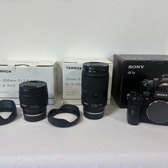 sony a7iii tamron 28-200mm,20mm セット