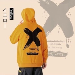 新品　メンズ パーカー 長袖 の画像