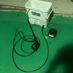 （ジャンク扱い）タンク式高圧洗浄機コードレスタイプ（アイリスオーヤマ）