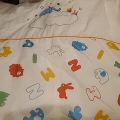 ベビー布団　掛け布団二枚セットの画像