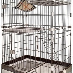 キャットゲージ　トイレ付