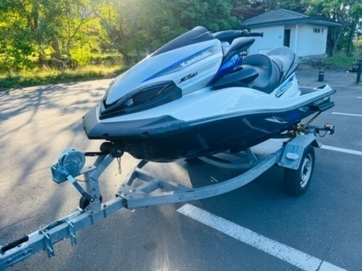ジェットスキーkawasakiウルトラLXトレーラー込JBLマリンスピーカー付き