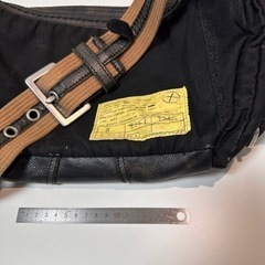 TOUGH（タフ）ウエストポーチ・本革＋布の画像