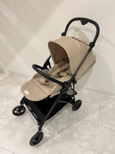 サイベックス　メリオカーボン2022 シーシェルベージュ　雨カバー付き