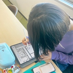 子どもアート体験(大阪堀江のイラスト・マンガ教室)の画像