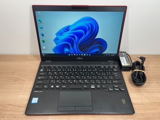 お買い得・希少赤色〉0919 富士通 LIFEBOOK U939/B８GB / SSD 256GB 第8.5世代 Win11 Office 極軽量・極薄