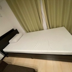 ニトリ　シングルベッド　収納付き