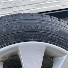 【取引終了】マツダ純正ホイール155/65R14（スタッドレス付き WINTER MAXX）の画像