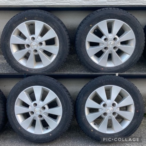 【取引終了】マツダ純正ホイール155/65R14（スタッドレス付き WINTER MAXX）