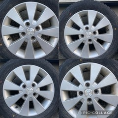 【取引終了】マツダ純正ホイール155/65R14（スタッドレス付き WINTER MAXX）の画像