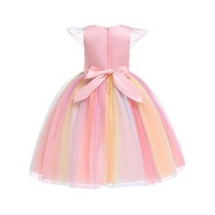 プリンセスドレス 女の子 ドレス Cosplay パフォーマンスドレス ホリデードレスの画像