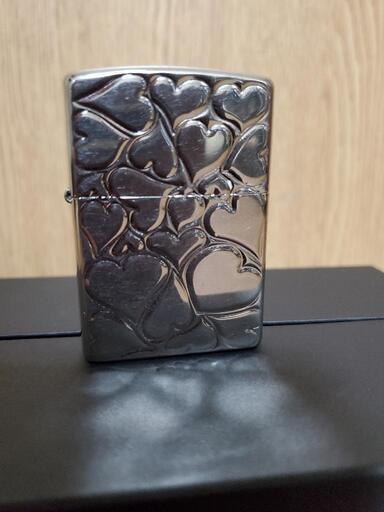 ZIPPO　ハート柄　USED品