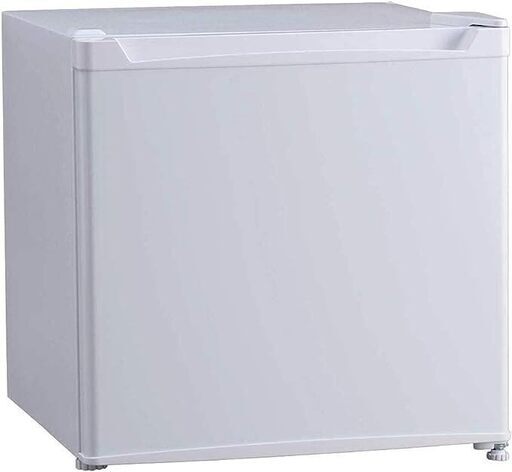 【定価13,800円❗️】アイリスプラザ 冷蔵庫 46L 小型 家庭用 幅47cm 両開き対応 製氷室付き ホワイト PRC-B051D-W
