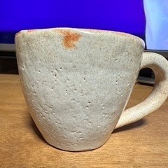 陶芸で作った珈琲カップの画像