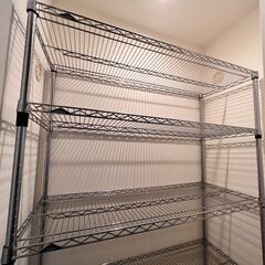 ルミナス　大型　スチールラック　メタルラック　120 * 45 * 178 キャスター付き　の画像