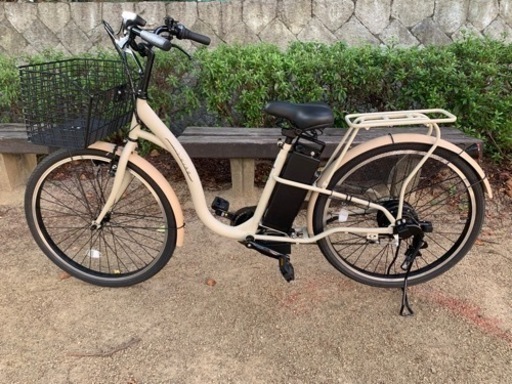 電動自転車（一度試運転しただけです）