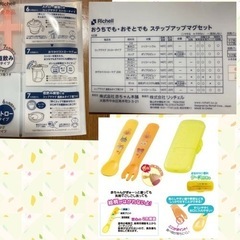 ステップアップマグセット・アンパンマン スプーン＆フォークセットの画像