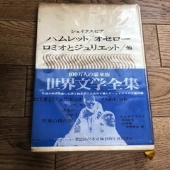 世界文学全集　河出書房【今週古本回収のところへ電話する予定です】の画像