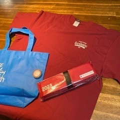 ファジ(JFE)Tシャツ、エコバッグ、マステ、ピクニックシートのセット