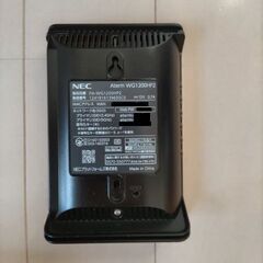 【引き渡し日決定】中古　WiFiルーター　Aterm WG1200HP2の画像