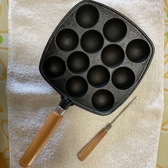 (決まりました) 鋳物製のたこ焼き器