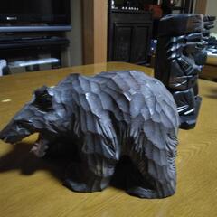 天然木　彫刻　民芸品の画像