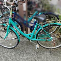 自転車　川口駅