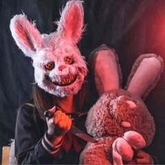 【人気商品】 ハロウィン うさぎ　ラビット　コスプレ　かわいい　仮面