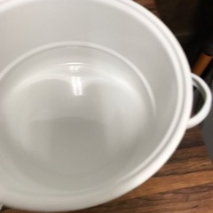 ☆値下げ☆O2309-900 YOKOYAMA SUNDAY PARK 電気保温トレー＆両手鍋 スレ有り 動作確認済みの画像