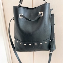 ZARA 2wayショルダー＆ハンドバッグの画像