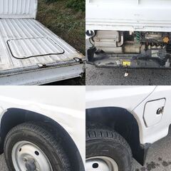 サンバートラック 定番人気の切替4WD・5速＋EL 羨望のエアコン・パワステ付き！走行程々11.7万ｋｍ・安心タイベル済！車検満タン令和7年9月20日まで！の画像