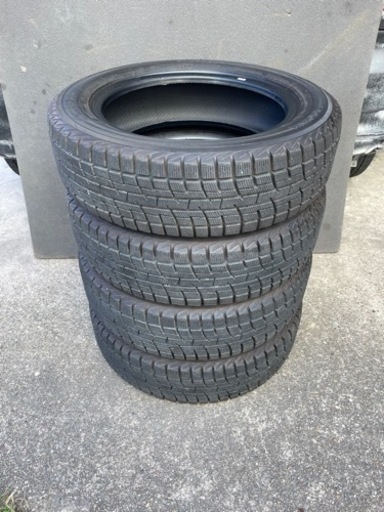 924-5)工賃込！155/65R14 ヨコハマスタッドレス中古4本セット！アイスガードIG30
