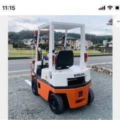 日産　フォークリフト ,ガソリンの画像