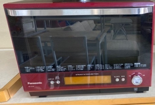 【店頭10%OFF】Panasonic NE-SC301-R [スチームオーブンレンジ エレック 30L レッド] リサイクルショップ宮崎屋 住吉店23.11.25k