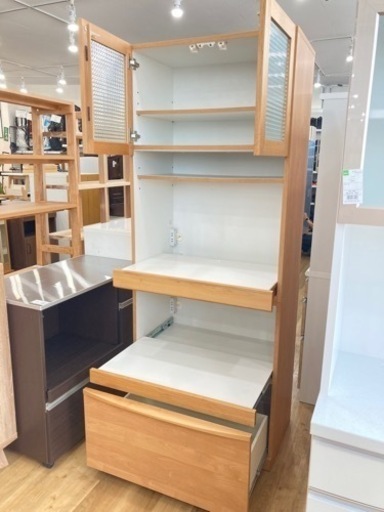 【トレファク高槻店】取りに来れる方限定！【堀田木工所】オシャレなレンジボード（2枚扉）のご紹介です！