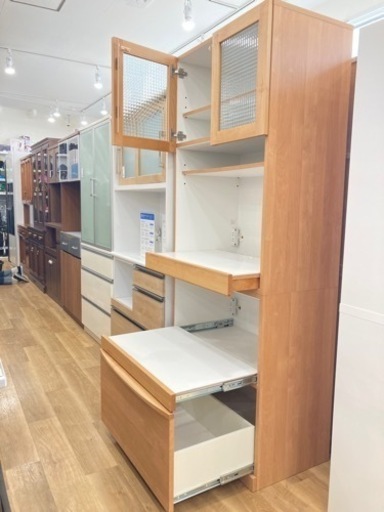 【トレファク高槻店】取りに来れる方限定！【堀田木工所】オシャレなレンジボード（2枚扉）のご紹介です！