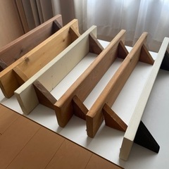 ウォールシェルフ　6個セットの画像