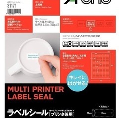 エーワンラベル　31171 10シート入り　x13