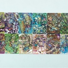 中古■カードゲーム■モンスト12枚セット■プラスチック製の画像