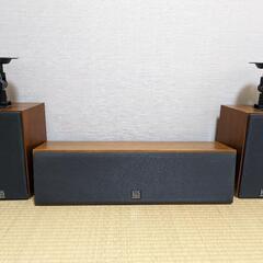 オールドスピーカーONKYO D-605C＆ONKYO D-605SR×2