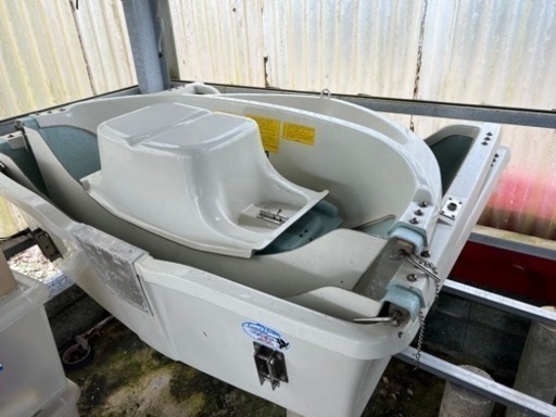 中古 免許不要　2馬力ボート 2馬力船外機セット