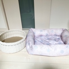 猫ちゃんベッド　かご