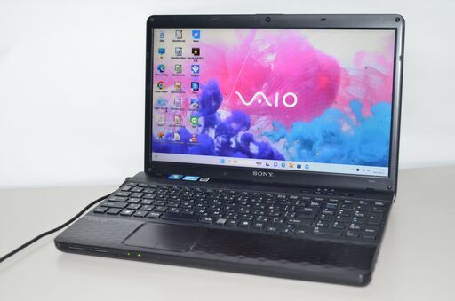 VAIO i5/SSD美麗モバイルWin11ノートパソコンメモリ8ギガオフィス Windows11 オフィス Core i5 メモリ8G SONYノートパソコン（VAIO