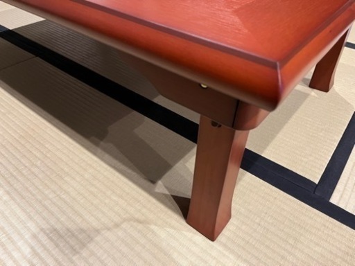 新品　　折脚和風座卓 120×75cm