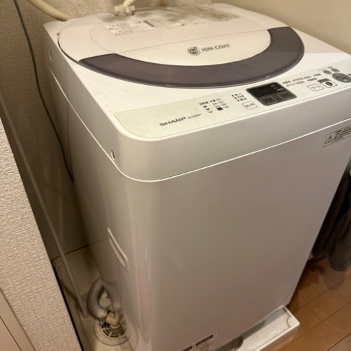 洗濯機　SHARP 5.5kg