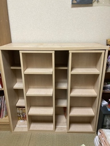【商談中】スライド本棚
